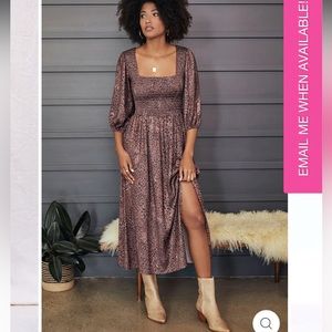 Saltwater Luxe Rider Midi dress